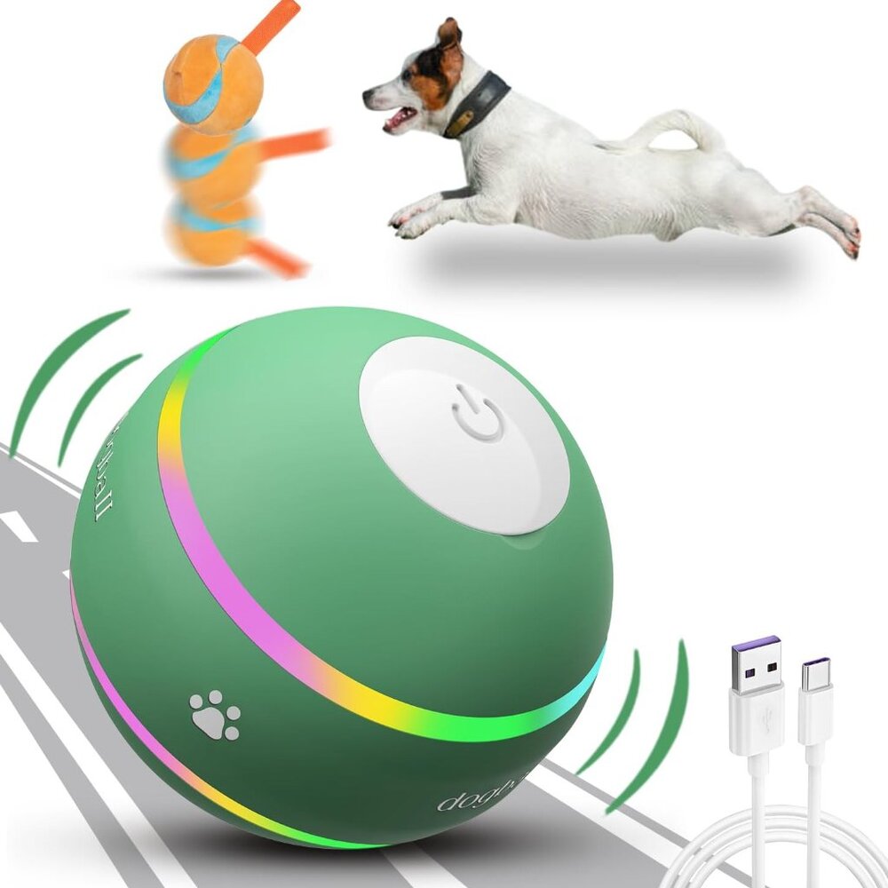 Dog Balls,The 3rd Generation Interactive Toys for Puppy/Small/Medium/Large Dogs,